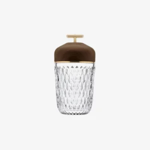 Folia Dark Wood Portable Lamp