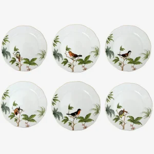 Foret Bird Dinner Plate - Set of 6