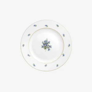 Forget Me Not Dessert Plate