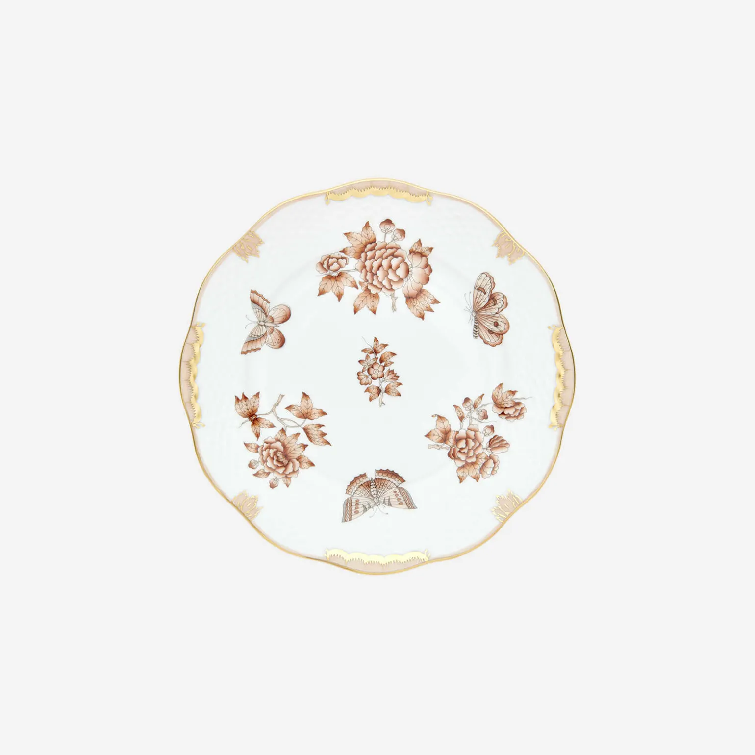 fortuna_dessert_plate_ant_0.webp Fortuna Dessert Plate Antique Brown