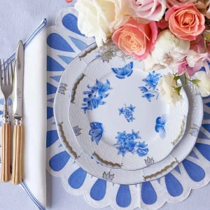 Fortuna Dinner Plate Blue