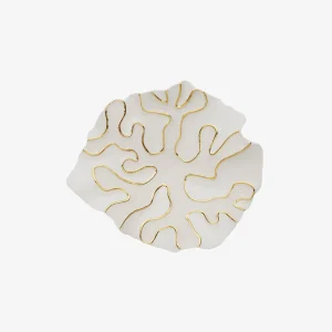 Fossilia Gold Centerpiece