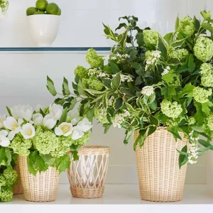 Freya Wicker Vase - Large