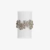 Garland Platinum Napkin Ring - Set of 4