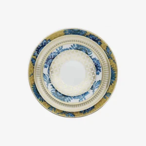 Gold Exotic Bread Plate