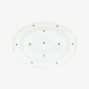 Grape Leaves Oval Platter - Large