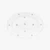 Grape Leaves Oval Platter - Small