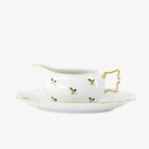 Grape Leaves Sauce Boat