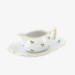 Grape Leaves Sauce Boat