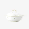 Grape Leaves Serving Dish with Lid