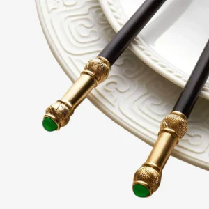 Han Gold Chopsticks - Set of 2 Pairs