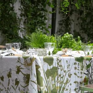 Herb Garden Tablecloth