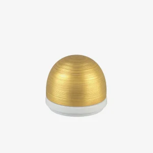 Hémisphère Gold Butter Dish