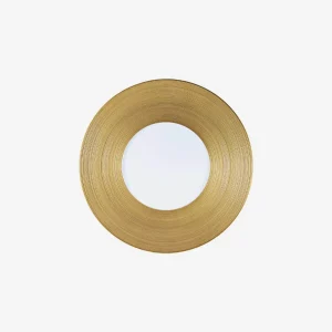 Hémisphère Gold Dessert Plate