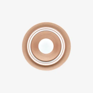 Hémisphère Metallic Pink Dessert Plate