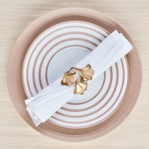 Hémisphère Metallic Pink Dinner Plate