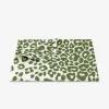 Iconic Leopard Tablecloth Green