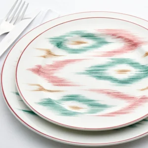Ikat Dinner Plate - Set of 6