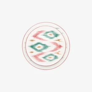Ikat Dinner Plate - Set of 6