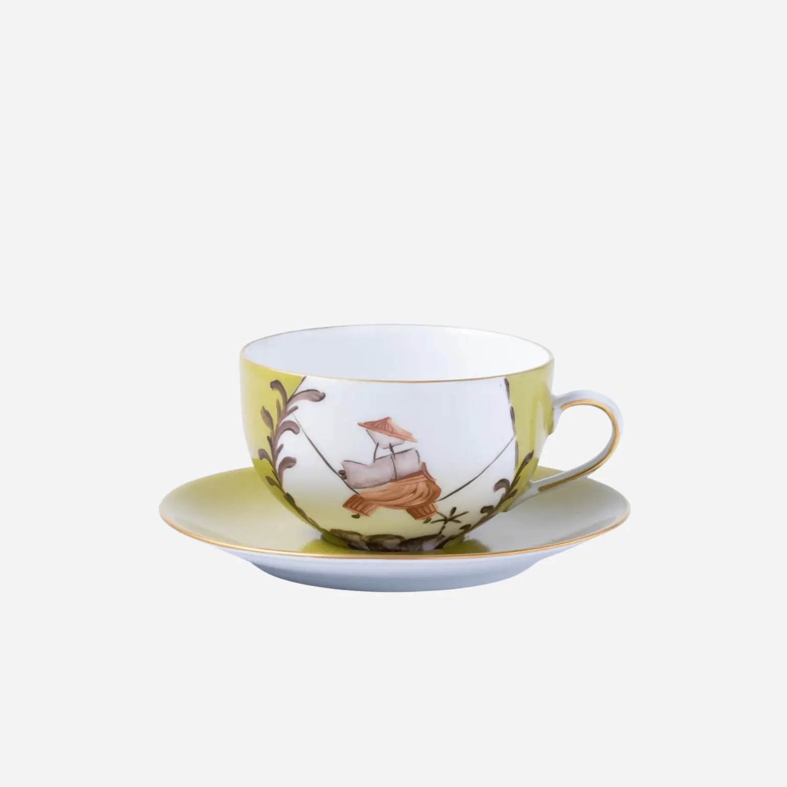 indes_galantes_teacup__sa_0-1.webp Indes Galantes Teacup & Saucer - Olive Green