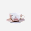 Indes Galantes Teacup & Saucer - Sherbert