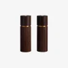 Ionic Salt & Pepper Set - Smoked Oak