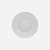 Iris Dessert Plate Gold