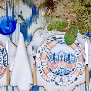 Italian Views Dessert Plates - Set of 6