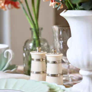 Ivorine Salt & Pepper Grinder Set