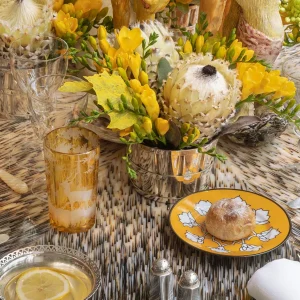 Jaipur Bread Plate Amber