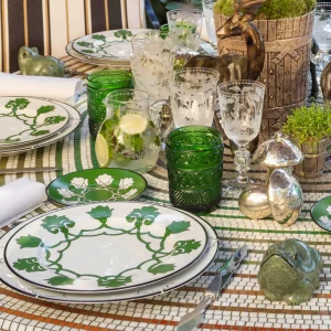 Jaipur Dinner Plate Green