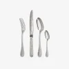 Jardin d'Eden 4-Piece Silver Plated Cutlery Set