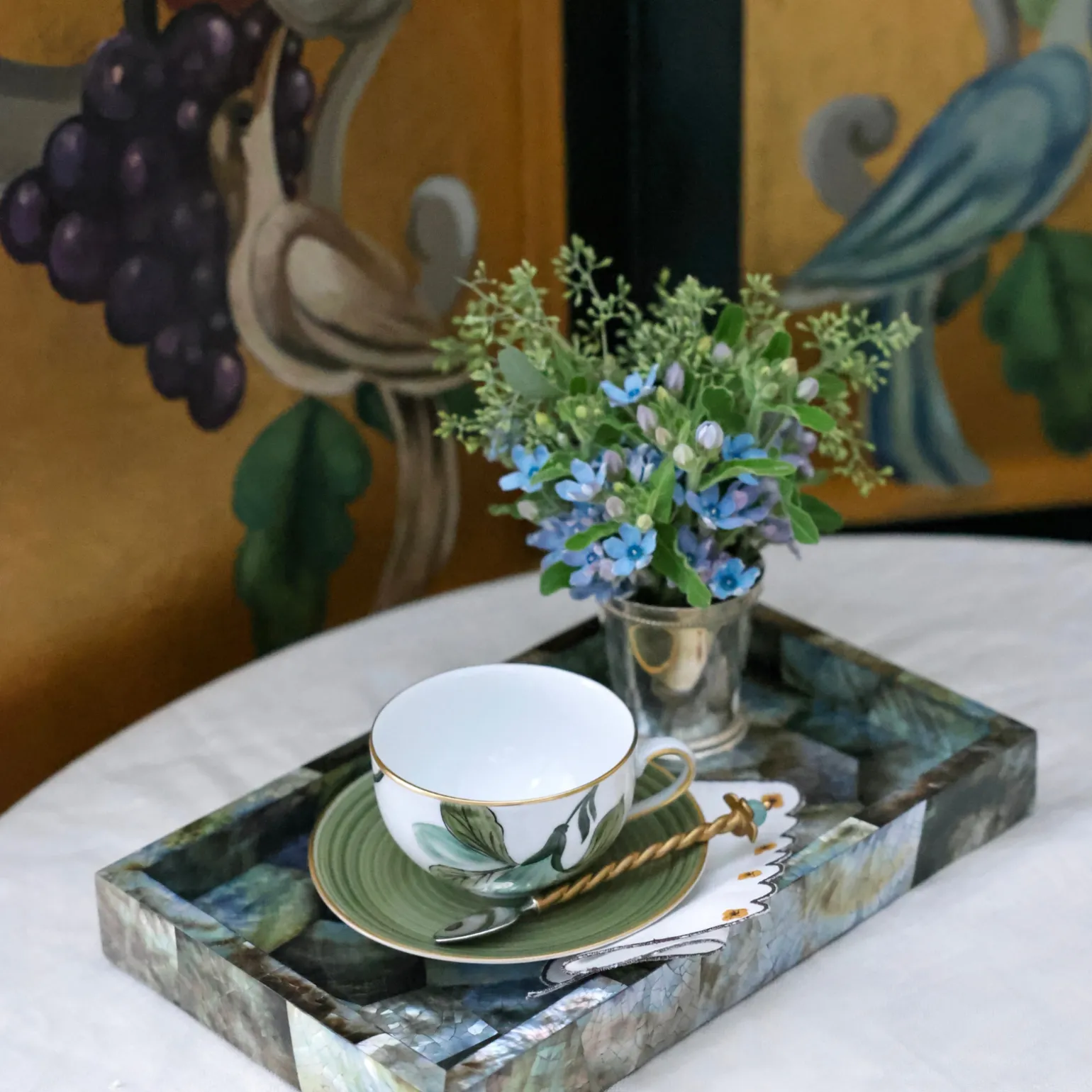 jardins_dudaipur_teacup___2.webp Jardins d’Udaipur Teacup & Saucer - Set of 4