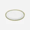 Leafed Edge Oval Serving Platter Large