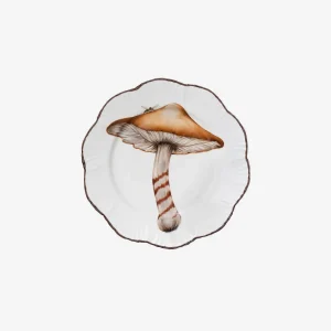 Les Champignons Dessert Plates - Set of 6