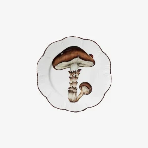Les Champignons Dessert Plates - Set of 6