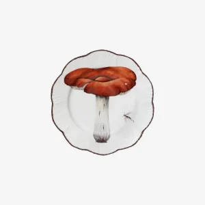 Les Champignons Soup Plates - Set of 6