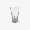 Light Green Rosettes High Tumbler
