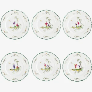 Longjiang Set of Six Dinner Plates