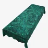Malachite Tablecloth