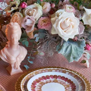 Marie Antoinette Decorative Candle