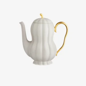 Melon Coffee Pot Matt Grey