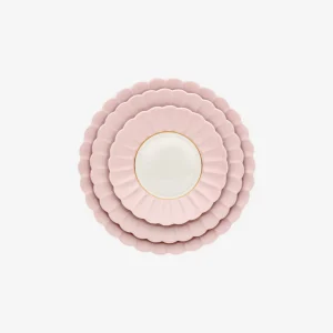 Melon Dessert Plate Blush