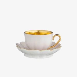 Melon Espresso Cup & Saucer Blush