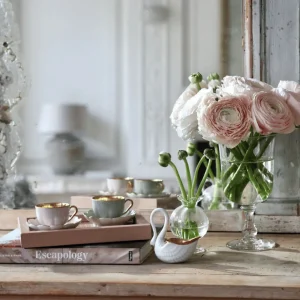 Melon Espresso Cup & Saucer Blush