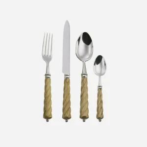 Mistral Olivewood 4-Piece Cutlery Set