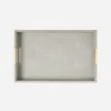 Modern Shagreen Desk Tray - Dove