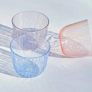 Moiré Tumbler  Light Blue