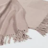 Mongolian Cashmere Throw - Mink