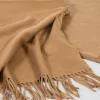 Mongolian Cashmere Throw - Latte